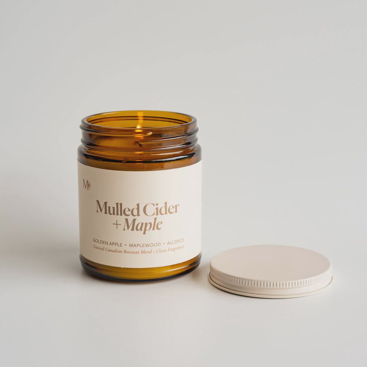 Mulled Cider + Maple | Canadian Beeswax Candle