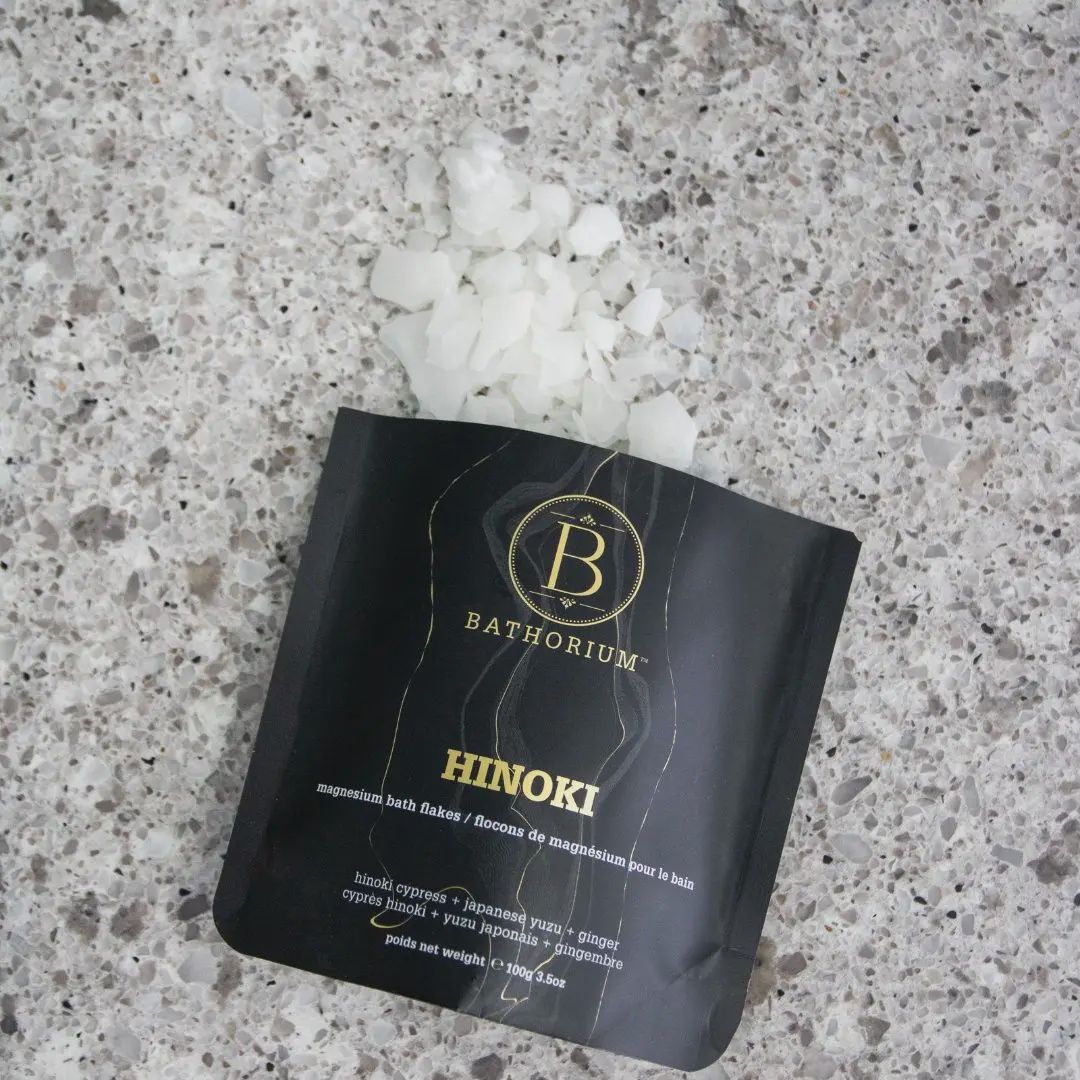 Hinoki Magnesium Flake Soak Single Bath Soak