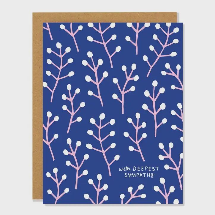 Willow Sympathy - Greeting Card
