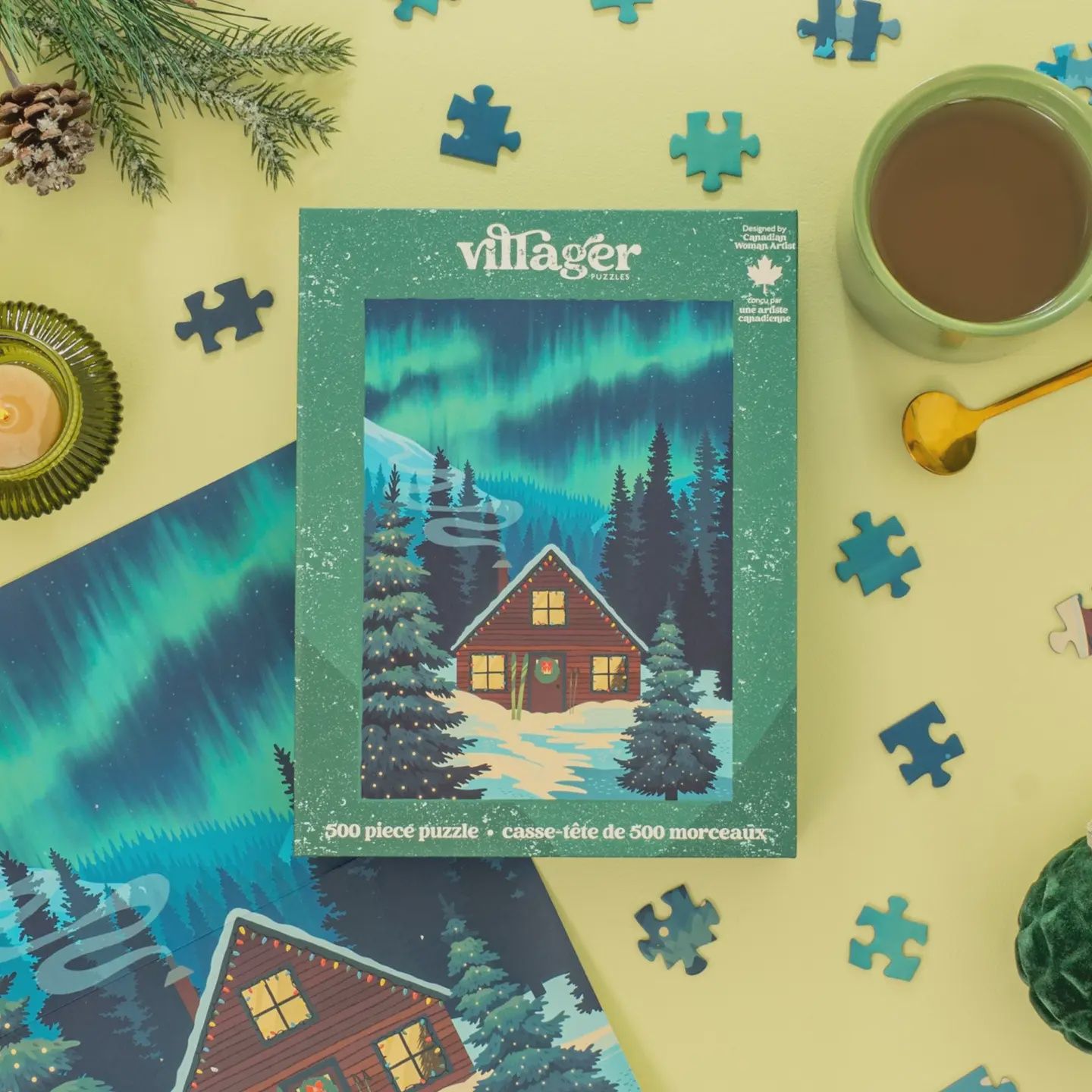 Northern Cabin | 500-Piece Puzzle