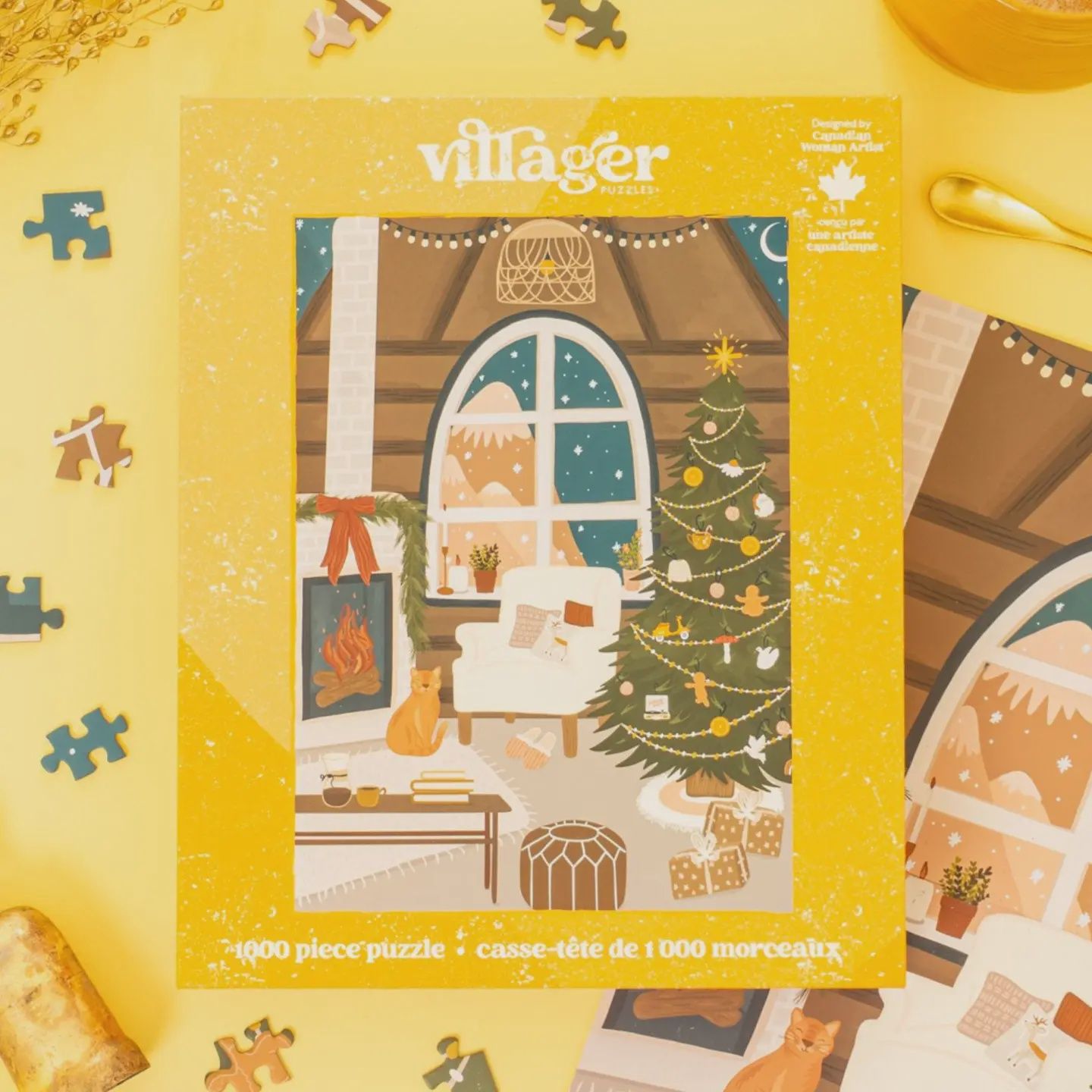 Fireside Christmas | 1000-Piece Puzzle