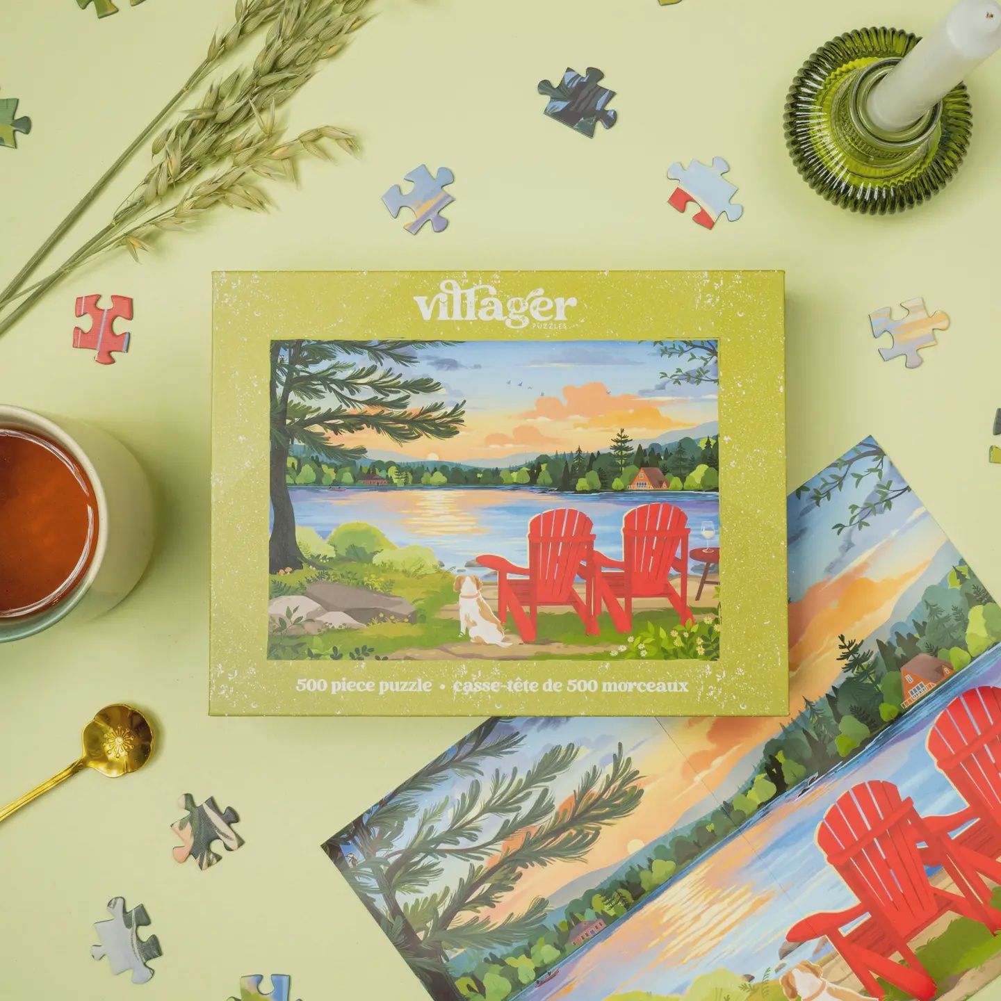 Cottage Country 500-Piece Puzzle