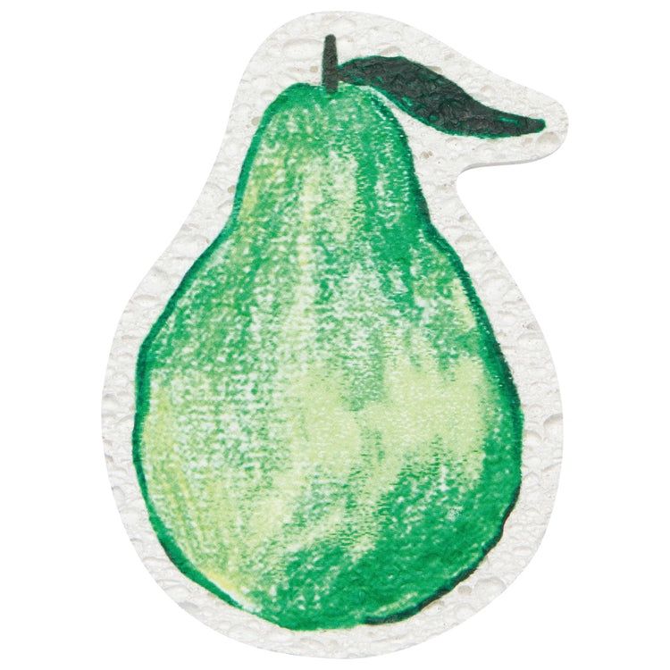 locally Compostable Sponge, Design: Pear