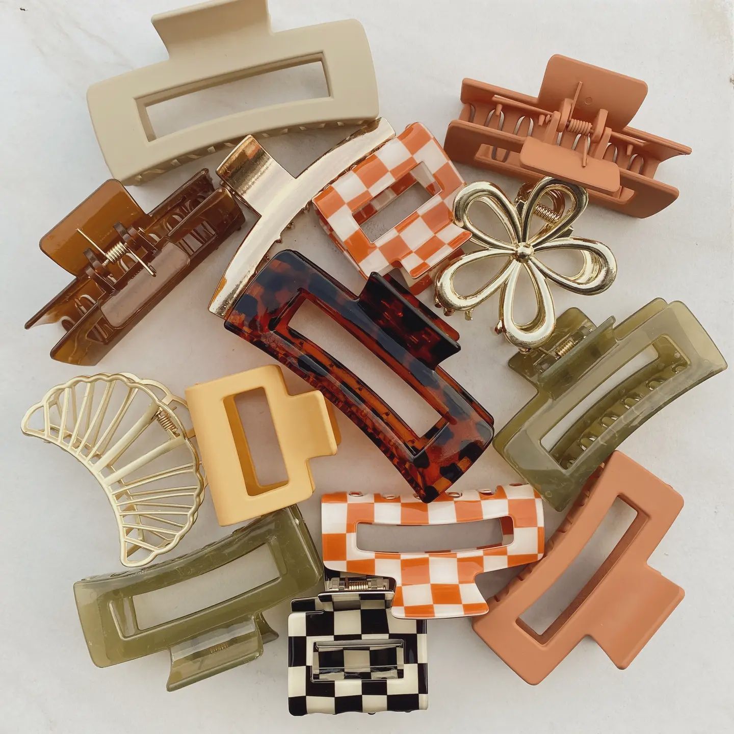 Retro Autumn - Hair Claw