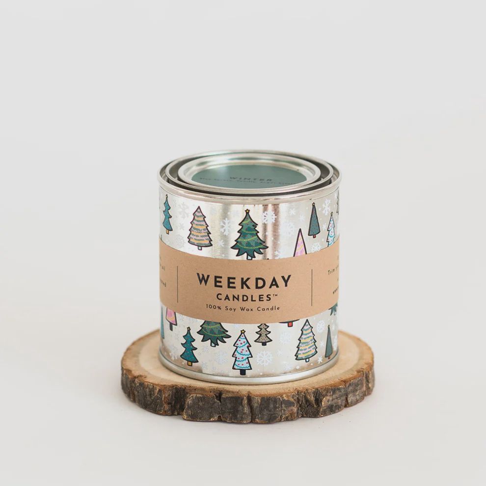 Winter Paint Tin