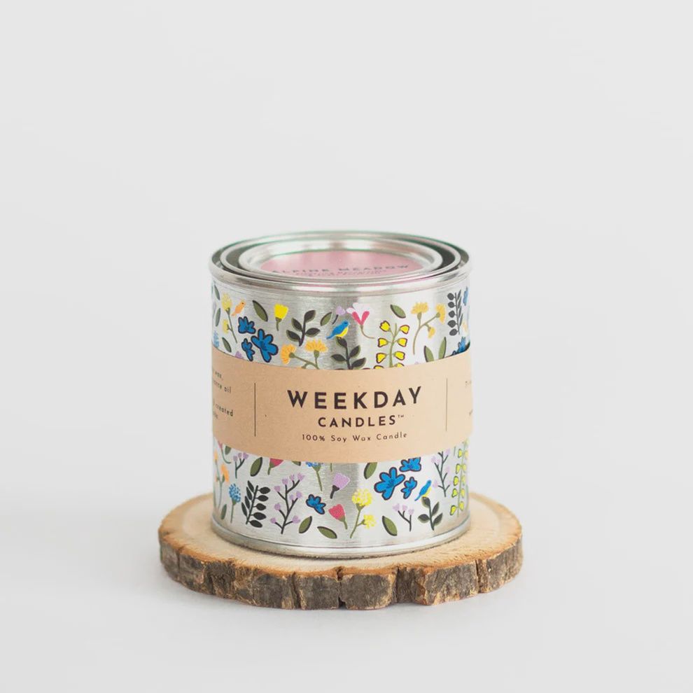 Alpine Meadow Paint Tin Candle