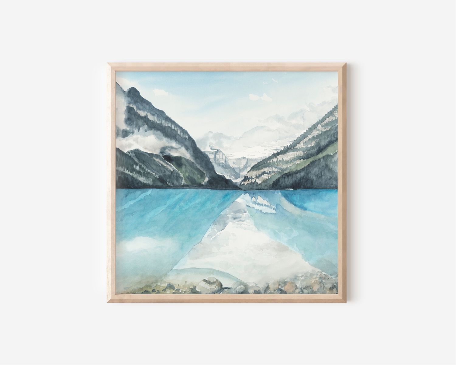 Lake Louise, Size: 8x8