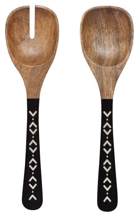Mango Wood Salad Server Set, Design: Ziggy