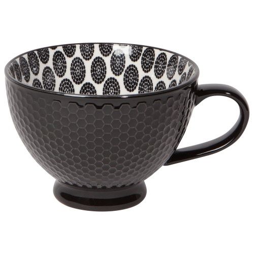 Mug Latte, Design: Black