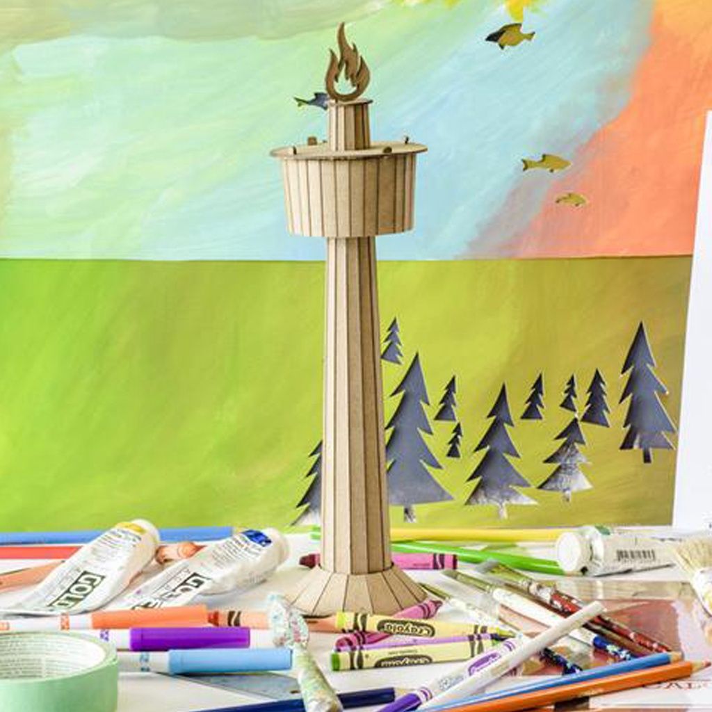 DIY Model Kits, Design: Calgary Tower