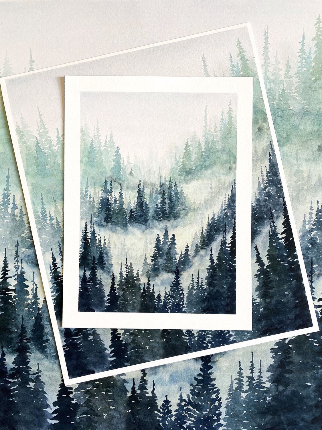 Covered In Haze, Size: 8x10