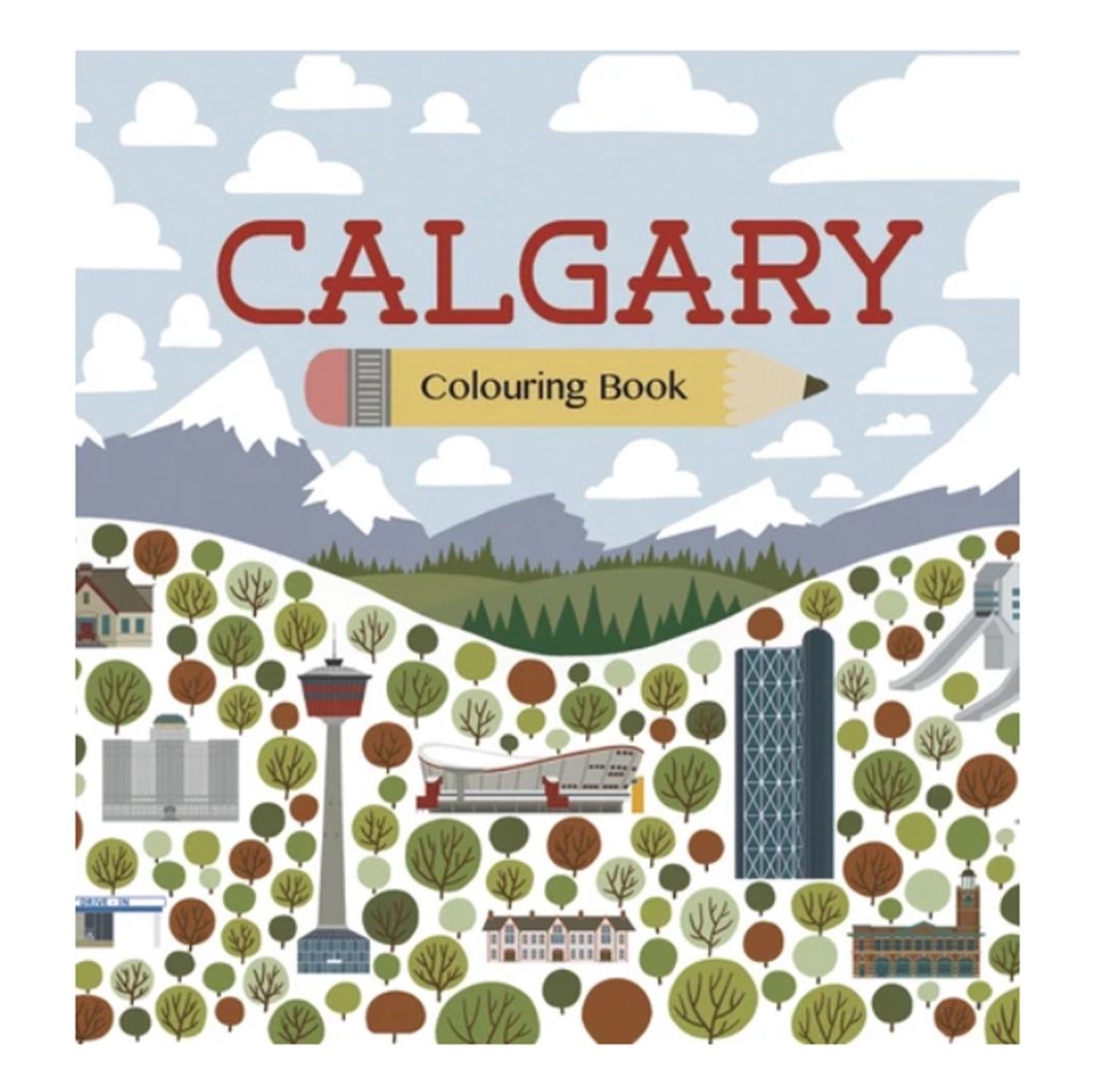 Colouring Book, Design: Calgary