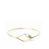 Diamond Bead Bangle, Colour: Mint