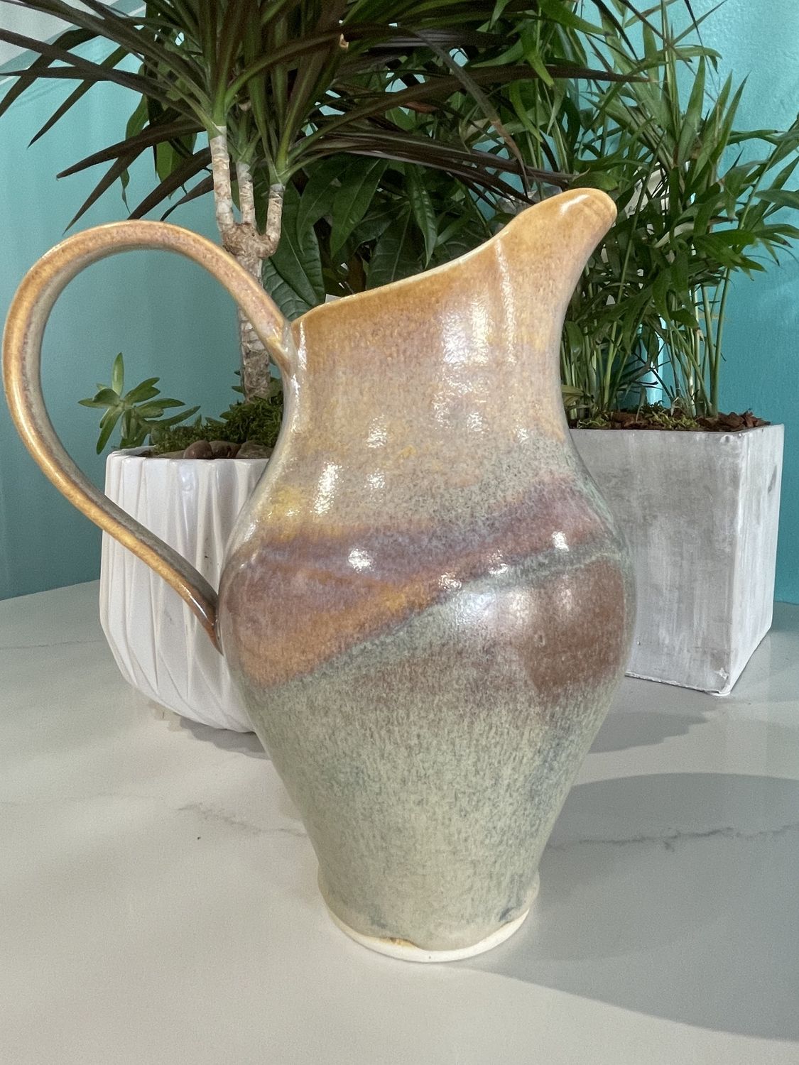 Ceramic Pitcher, Colour: Sunset