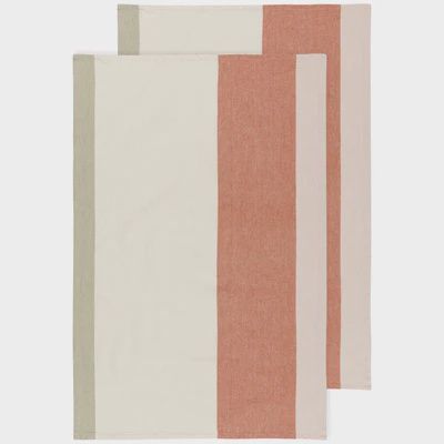 Formation Dishtowels Set of 2, Colour: Knoll