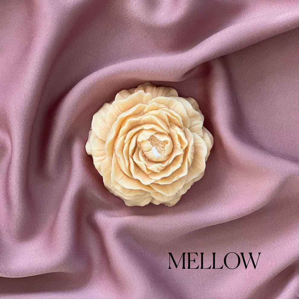 Peony Candle, Colour: Mellow
