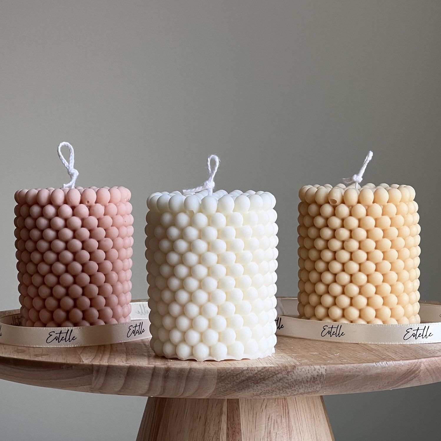 Cylindrical Bubble, Colour: Nude, Size: Thick