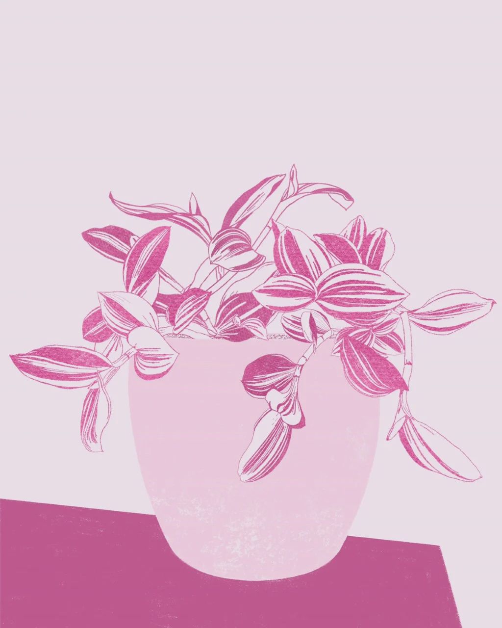 Nanouk Plant Print, Size: Small