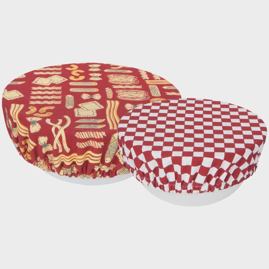 Bowl Covers Set Of 2, Colour: Bouna Pasta