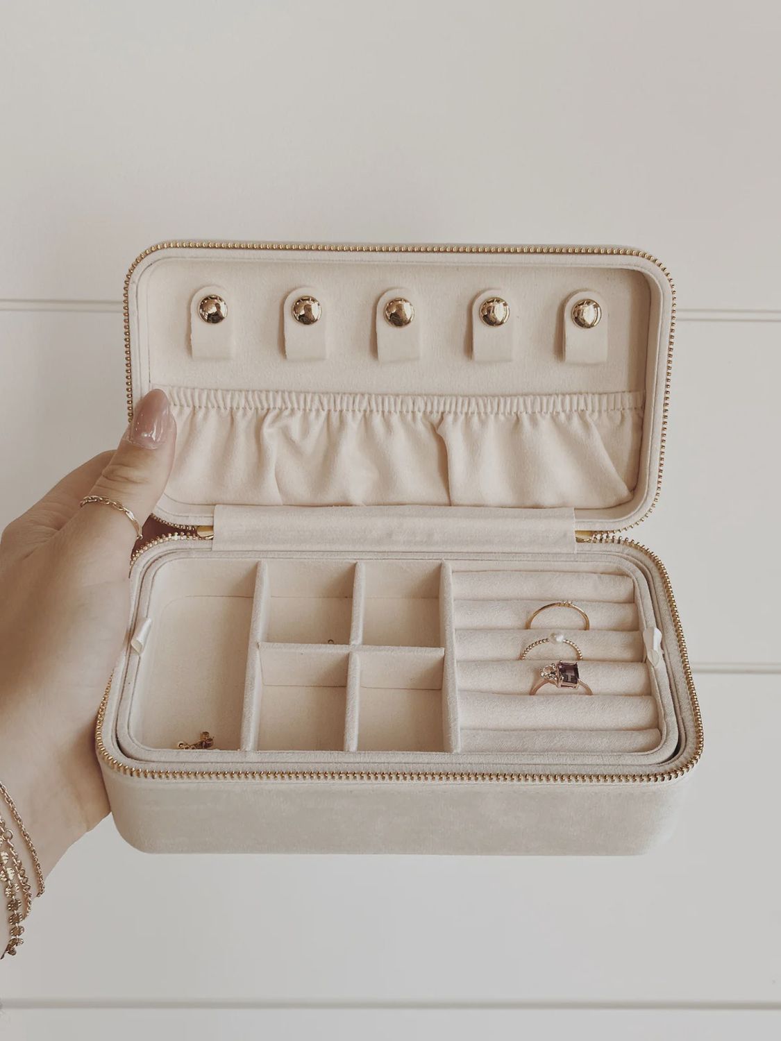 The Decades Mini Jewelry Box, Colour: Baby's Breath