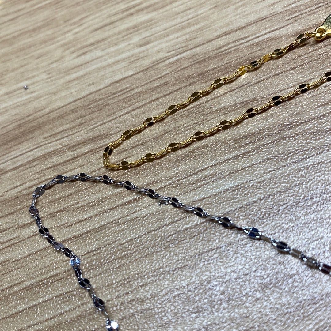 Adjustable Flake Bracelet, Colour: Gold