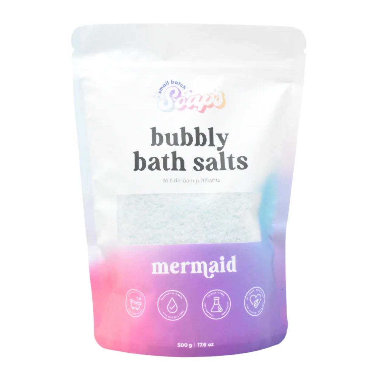 Mermaid Bubbly Bath Salts, Size: Regular (500 g)