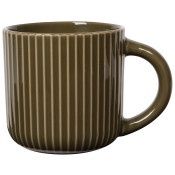 Fluted Mug, Style: Olive Branch