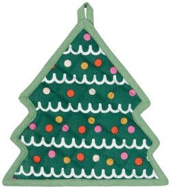 Glitzmas Shaped Potholder