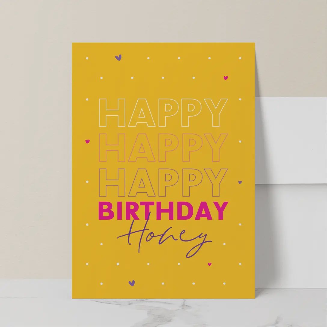 Happy Birthday Honey