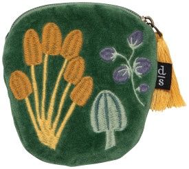 Coin Purse Embroidered Wildgrove
