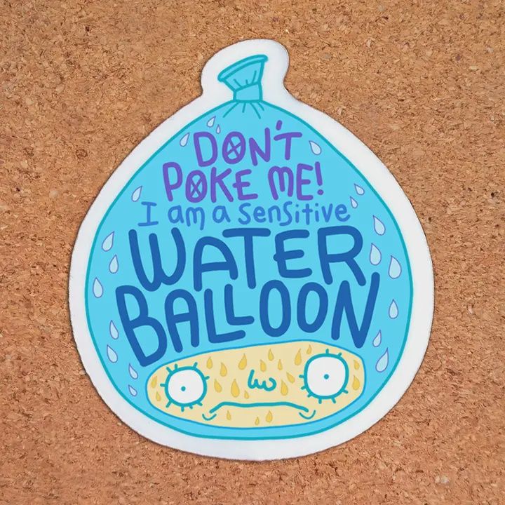 Water Balloon Sticker