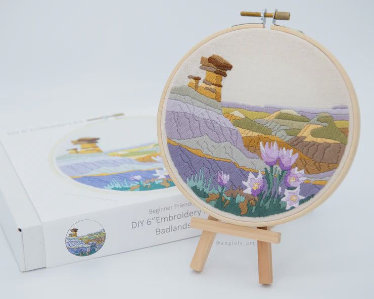Badlands- DIY Embroidery Kit