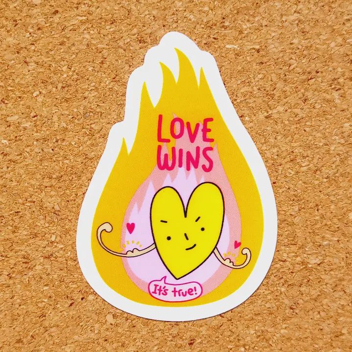 Love Wins Sticker