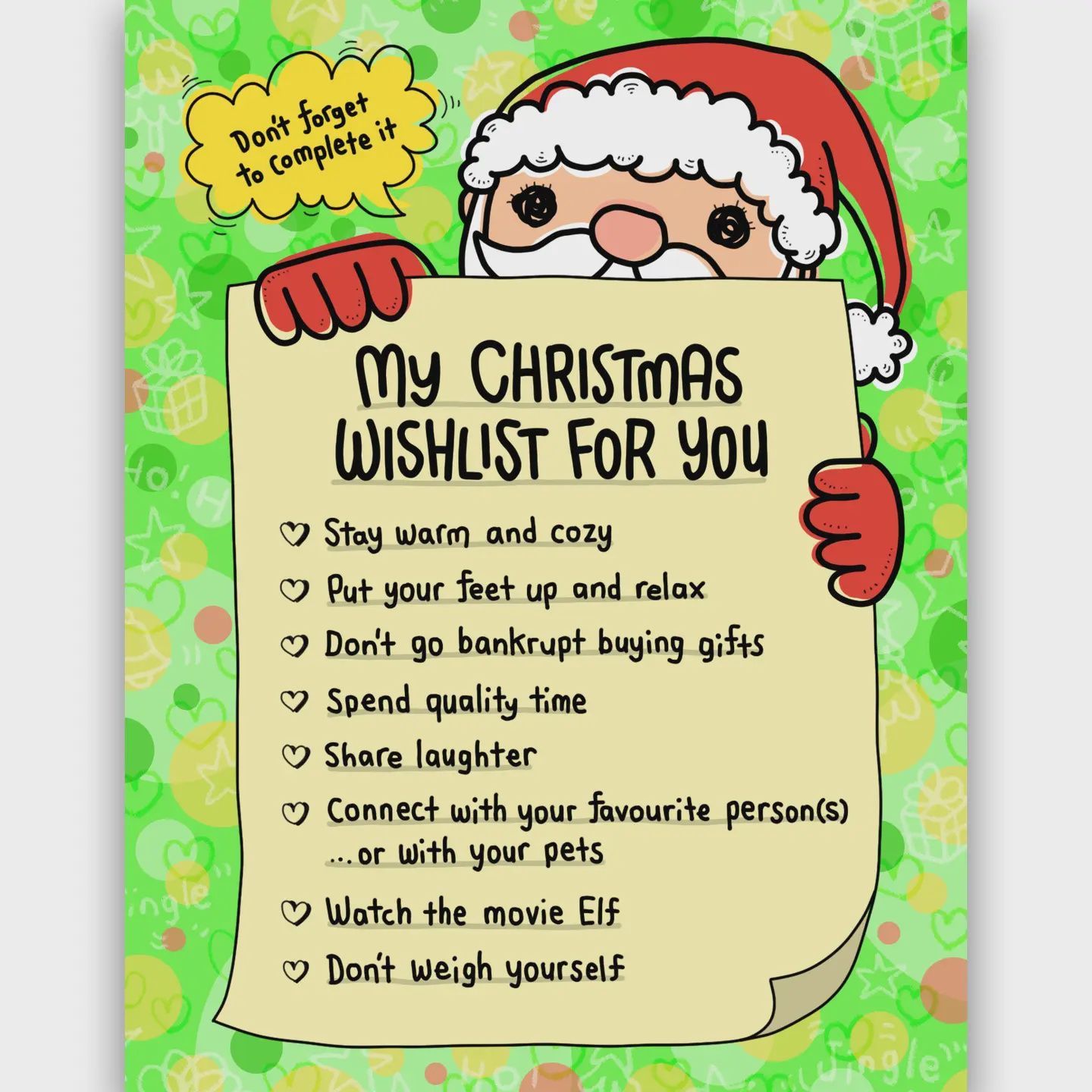 Xmas Wishlist