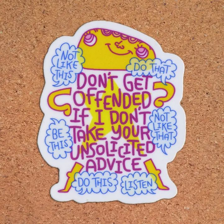 Unsolicited Sticker