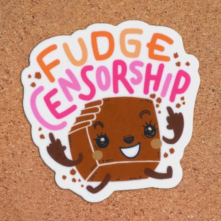 Fudge Sticker