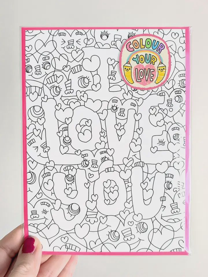 Colouring-LoveYou