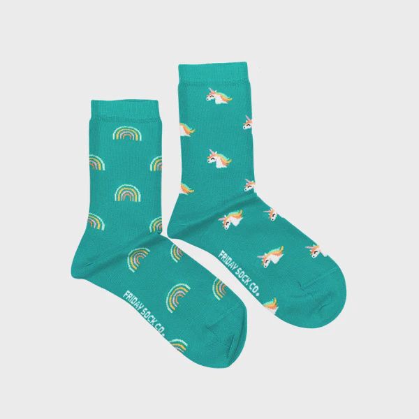 Women's Magical Unicorn &amp; Rainbow Socks