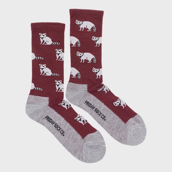 Men’s Raccoon Merino Wool Socks