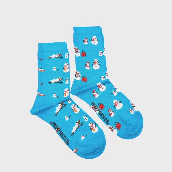 Women's Snowman Vacation Socks