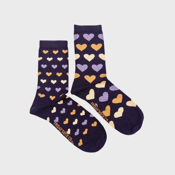 Women's Modern Hearts Socks
