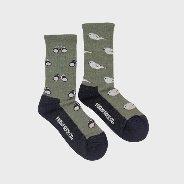Women’s Bird &amp; Bird Watching Merino Wool Socks