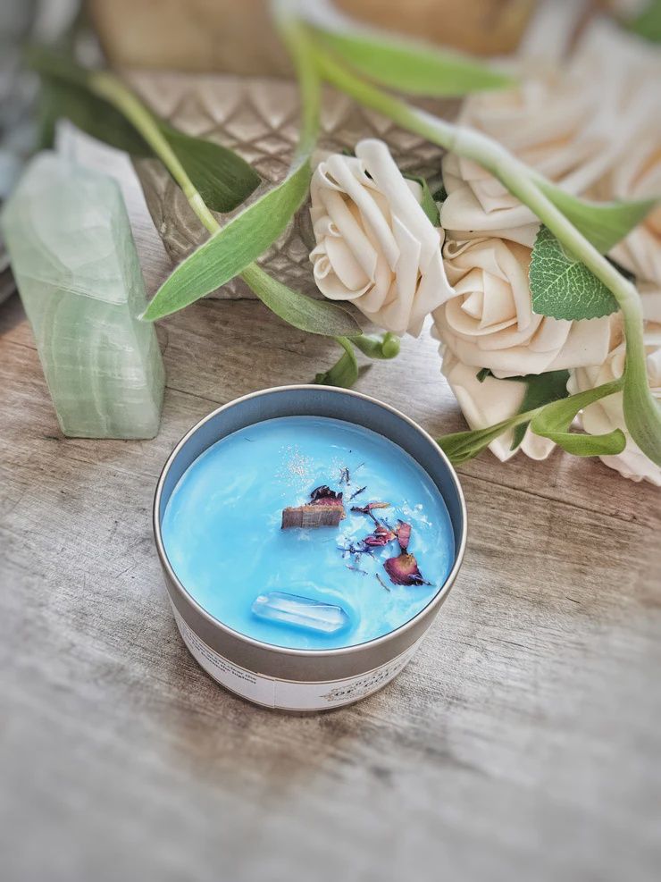 Snow Crystals Soy Candle