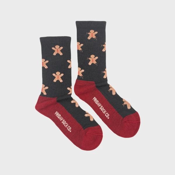 Women’s Gingerbread Bite Merino Wool Socks