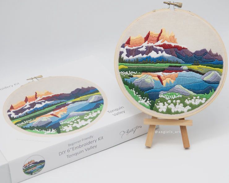 Tonquin Valley -DIY Embroidery Kit