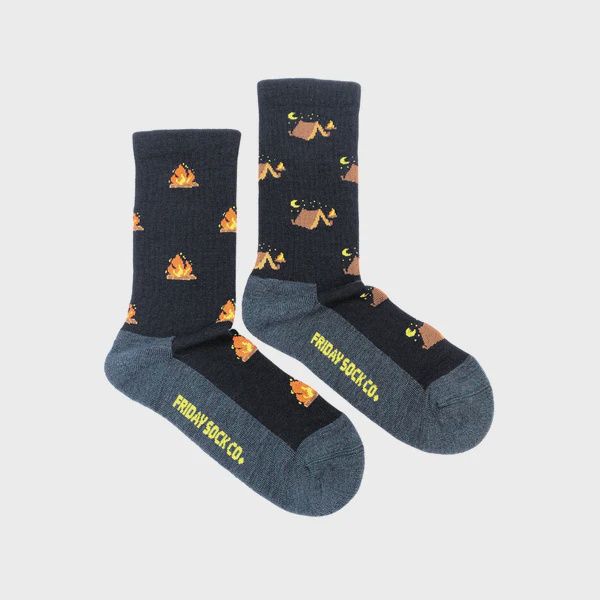 Women’s Camping at Night Merino Wool Socks