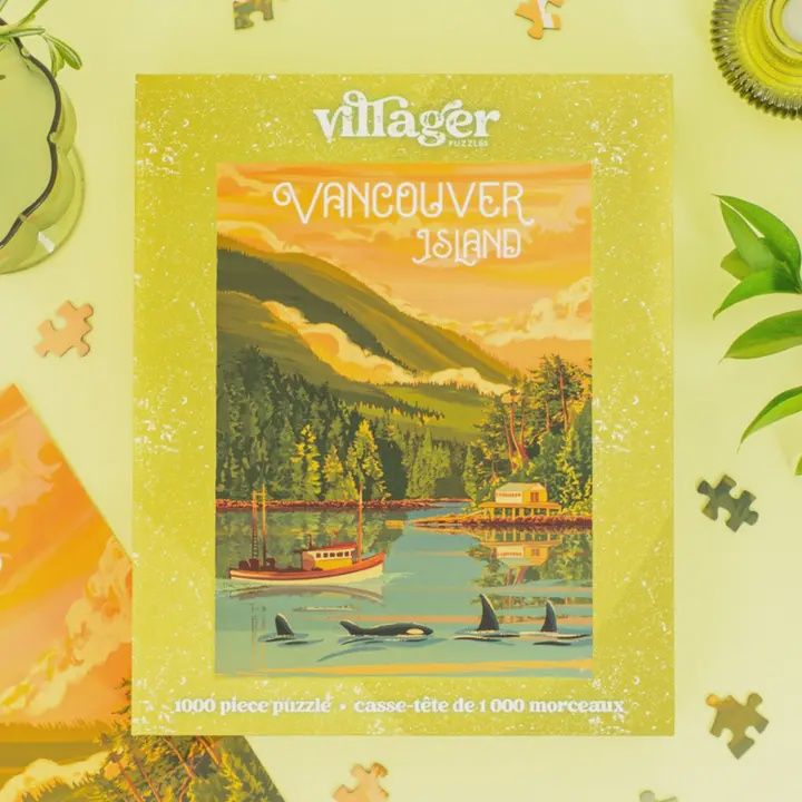 Vancouver Island | 1000-Piece Puzzle | Designed in Canada