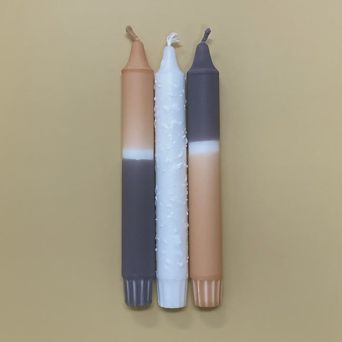 Café Latte Trio Candles