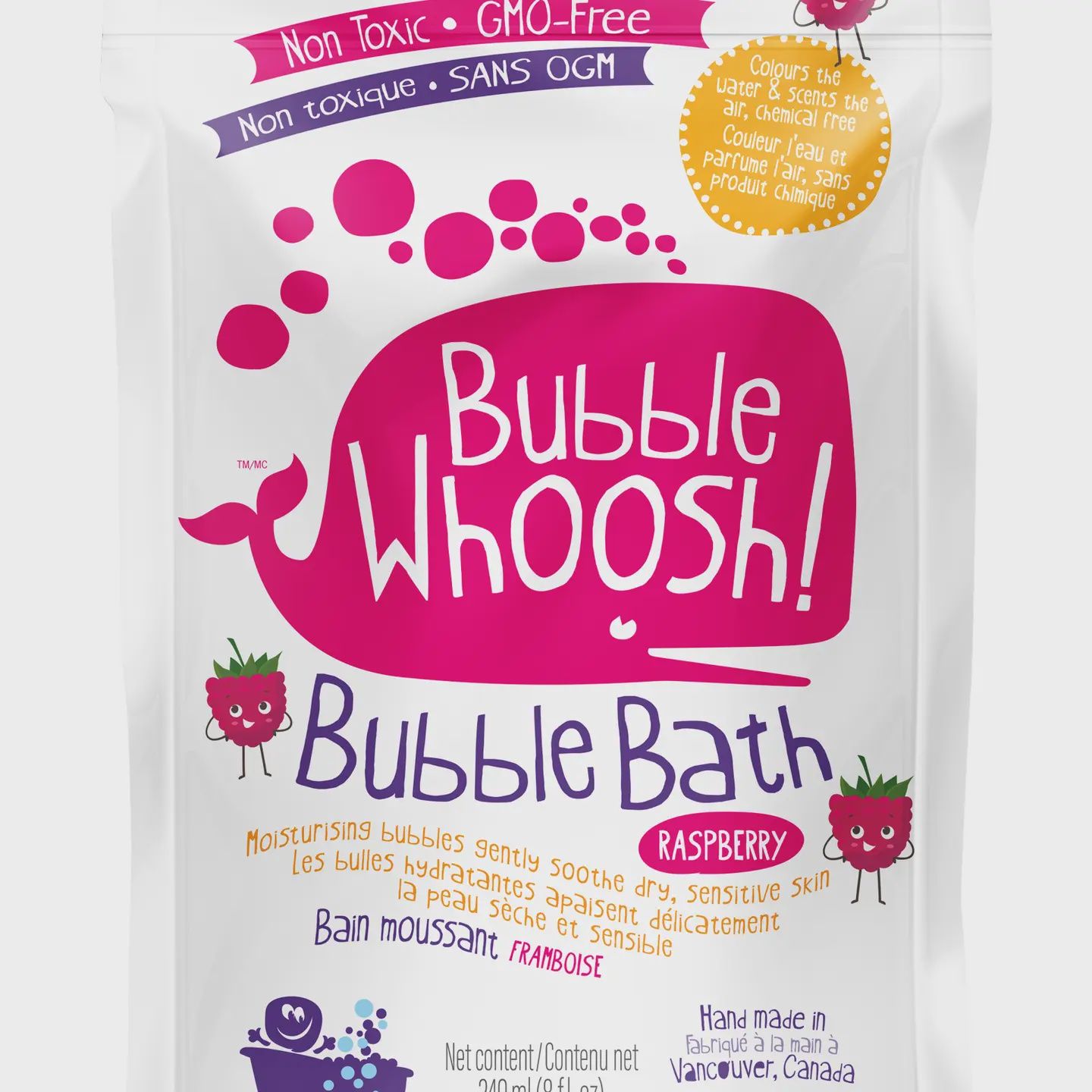 Bubble Whoosh Raspberry