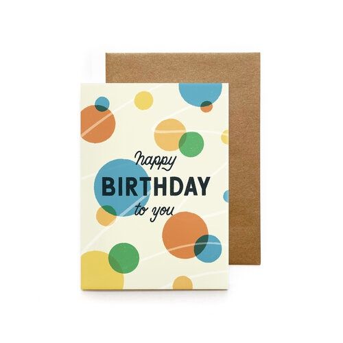 Happy Birthday To You Card